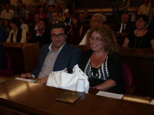 Enzo Sica e Tiziana Alesci, consiglieri del Pd